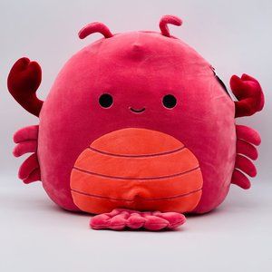 Kellytoy Squishmallow 12” Lorono Lobster #1345 Collector season 12
